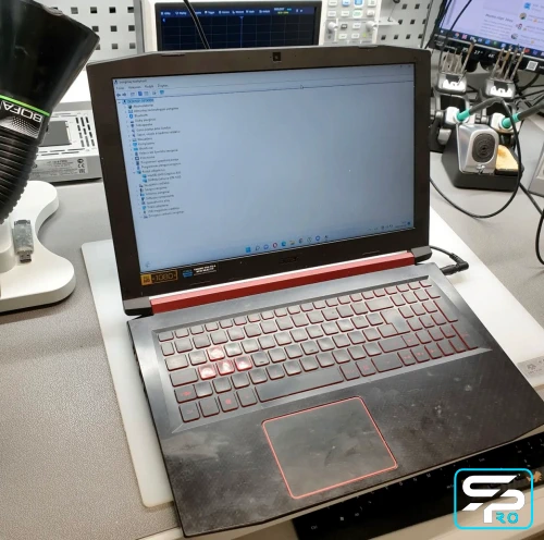 Acer Nitro 5 не включается не горит индикатор