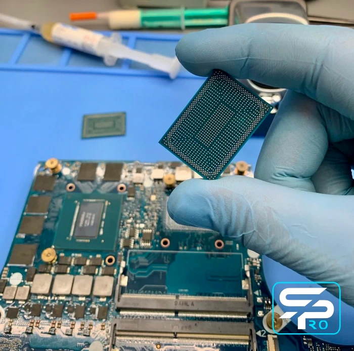 Замена CPU в ноутбуке ASUS TUF A18 FA808