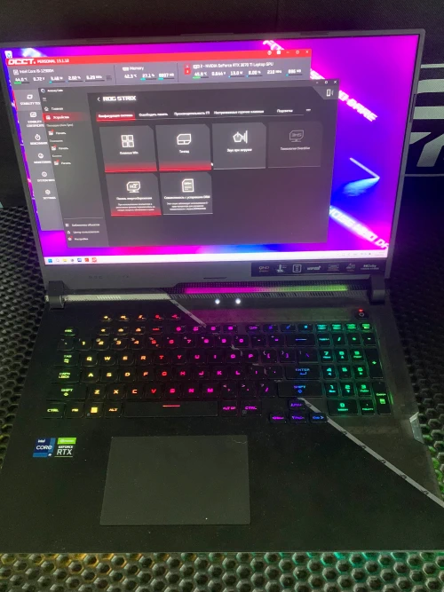 ROG Strix G16 замена процессора