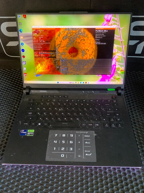 ROG Strix SCAR ремонт CPU