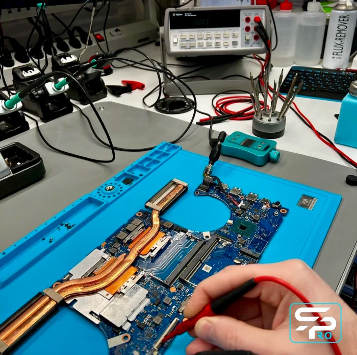 Лаборатория BGA ремонта CPU GPU VRAM Asus Rog G533/733