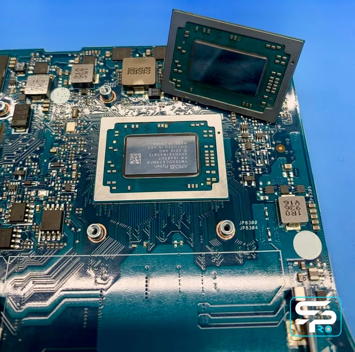 Лаборатория BGA ремонта CPU GPU VRAM Asus Rog G533/733