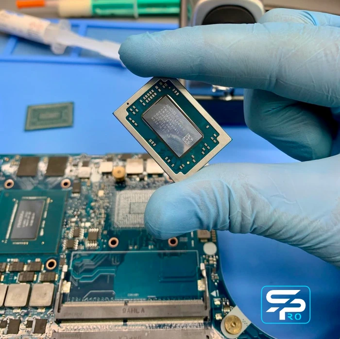 Лаборатория BGA ремонта CPU GPU VRAM Asus Rog G533/733
