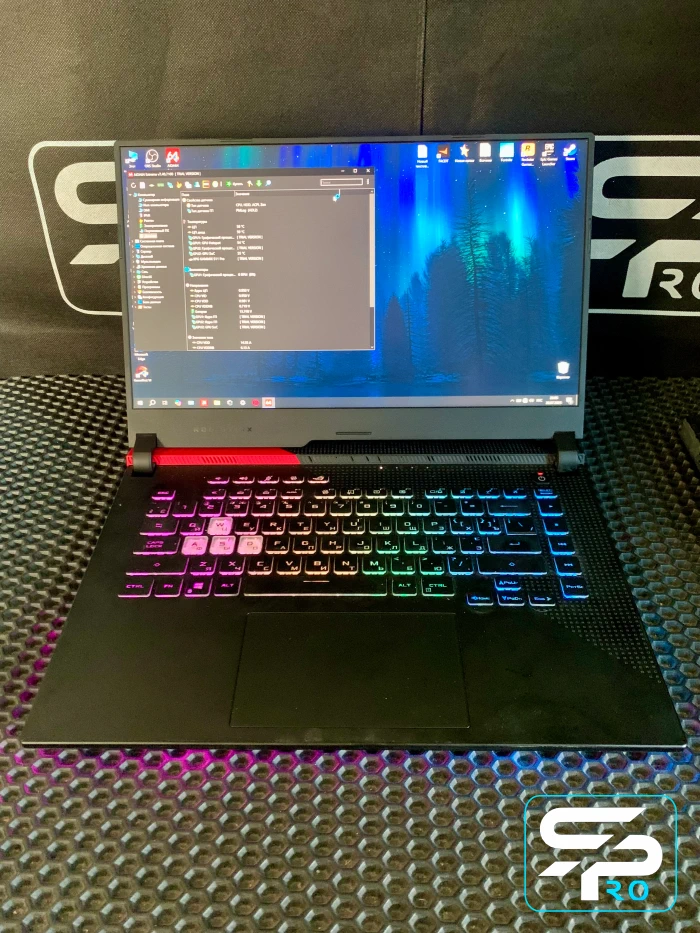 ASUS ROG Strix G16 G18 Замена BGA CPU GPU PCH