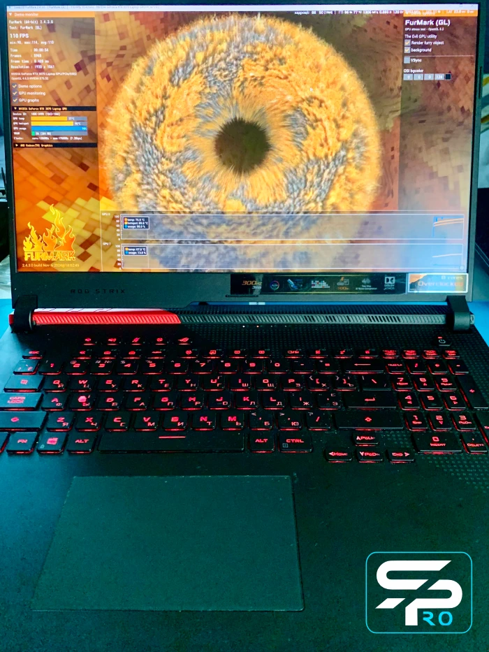 ASUS ROG Strix G16 G18 Замена BGA CPU GPU PCH