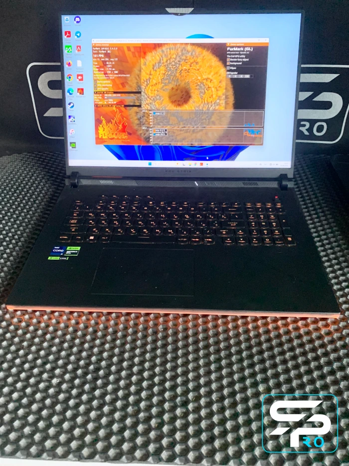 ASUS ROG Strix G16 G18 Замена BGA CPU GPU PCH
