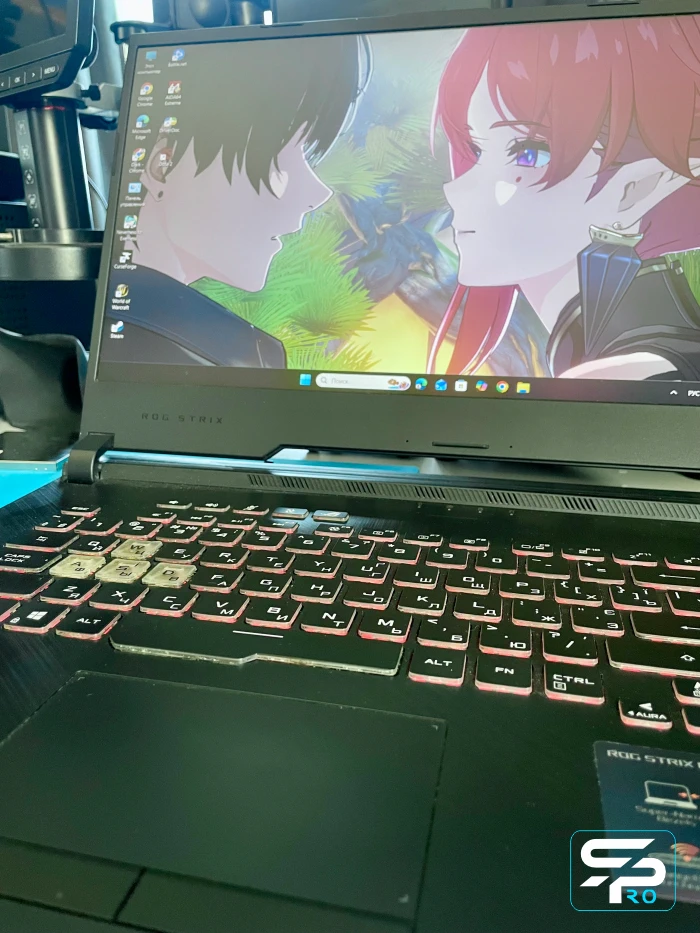 ASUS ROG Strix G513 Замена BGA CPU GPU PCH