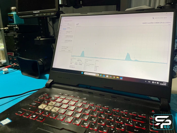 ASUS ROG Strix G513 Замена BGA CPU GPU PCH