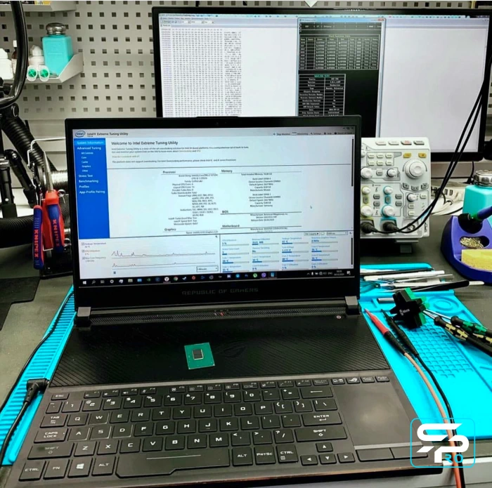 Ремонт ноутбуков BGA ремонт замена CPU GPU PCH
