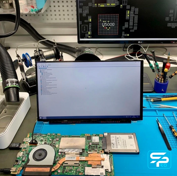 Ремонт ноутбуков BGA ремонт замена CPU GPU PCH