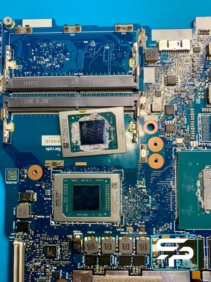 Замена процессора в ноутбуке ASUS F16 FA607