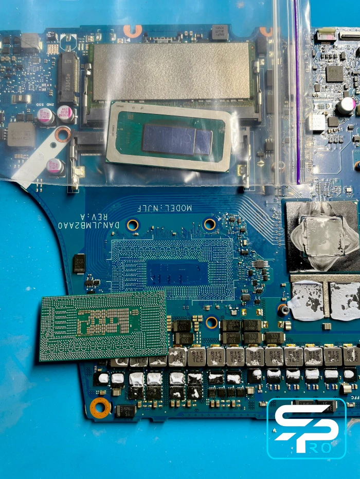 Ремонт ASUS TUF FX507 FX707 замена процессора cpu intel 12700H