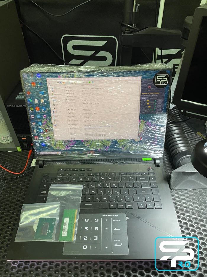 Ремонт ASUS TUF FX507 FX707 Замена процессора CPU i5 13500H/ i7 13620H