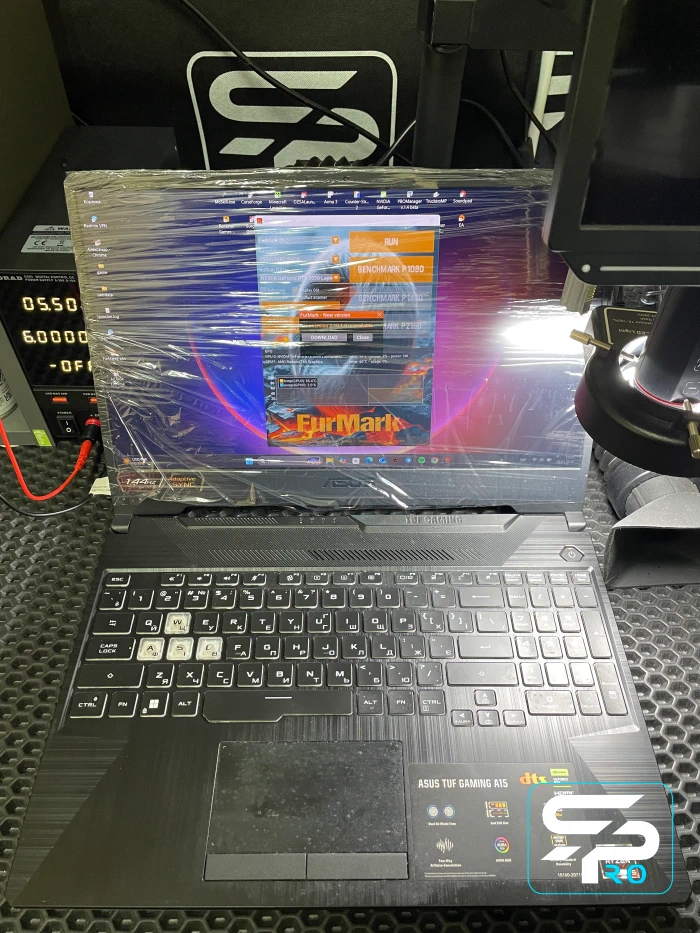 ASUS TUF Gaming Замена BGA CPU GPU PCH