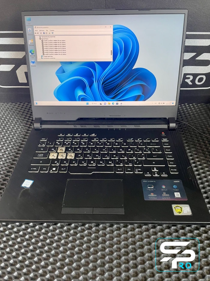 ASUS TUF Gaming Замена BGA CPU GPU PCH