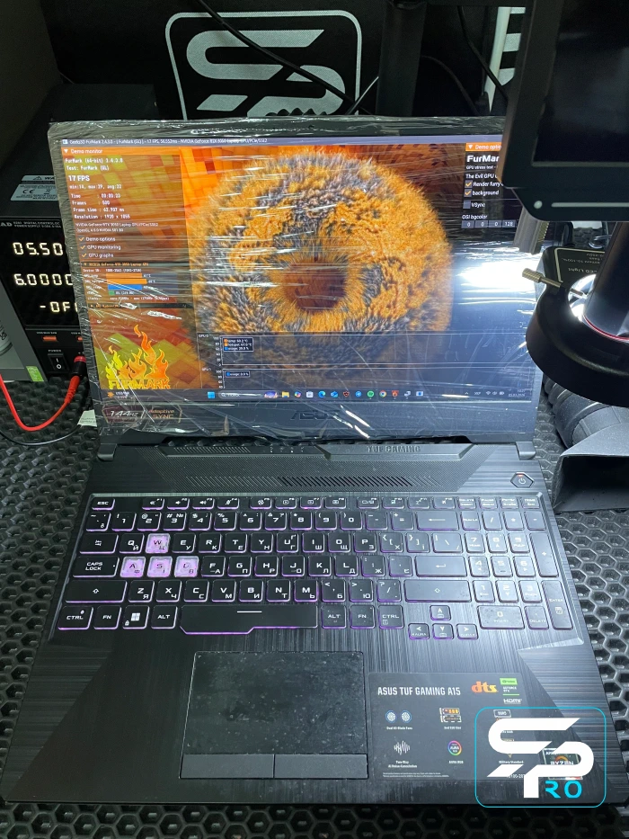 ASUS TUF Gaming Замена BGA CPU GPU PCH