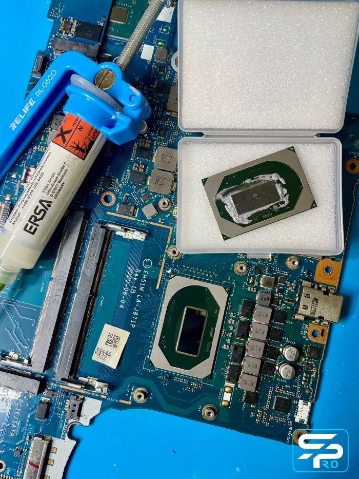 ASUS TUF Gaming Замена BGA CPU GPU PCH