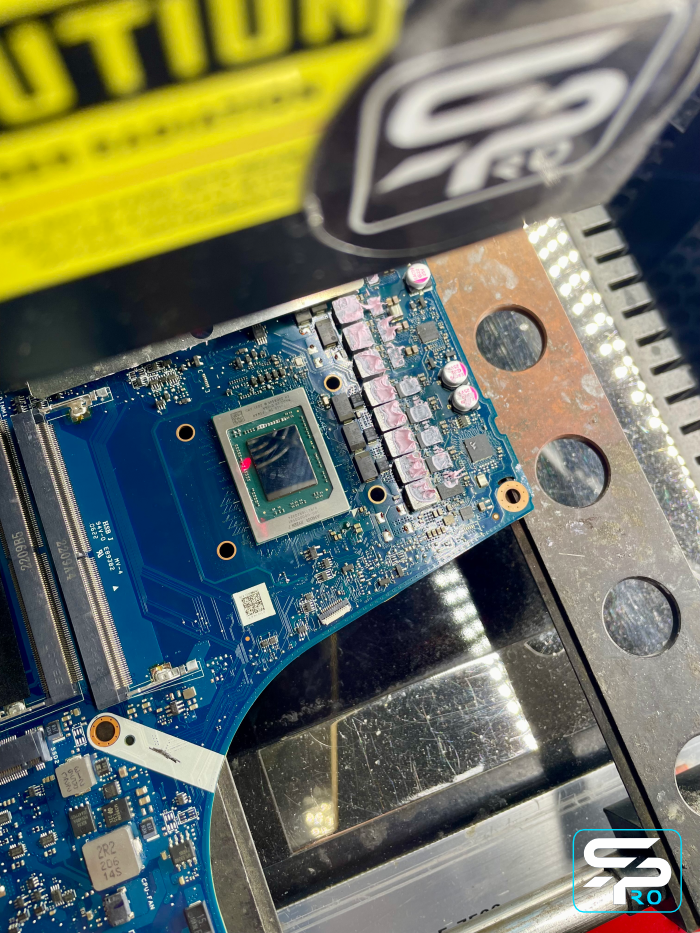 ASUS TUF Gaming Замена BGA CPU GPU PCH