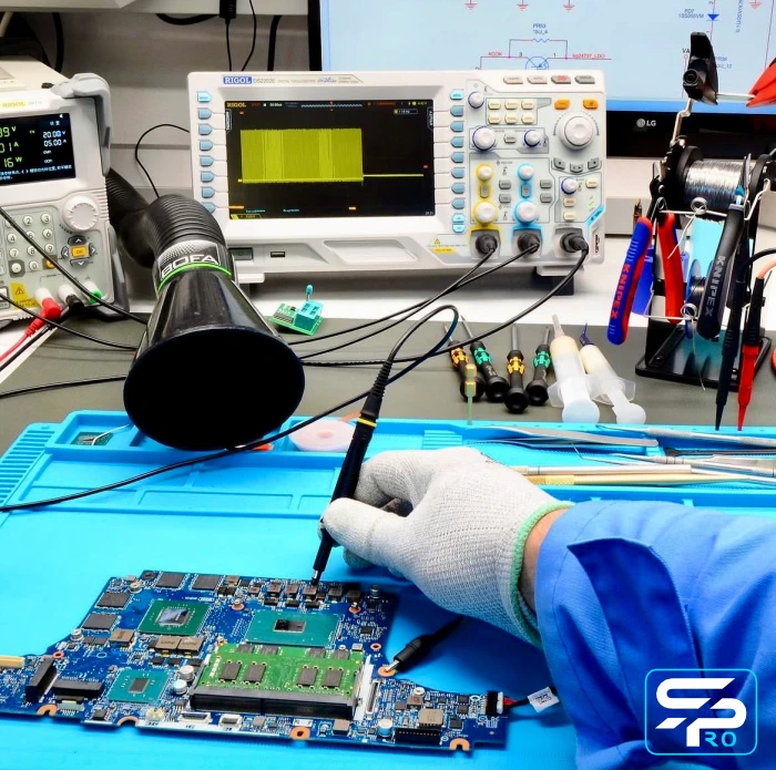Лаборатория BGA ремонта SPRO замена CPU GPU VRAM