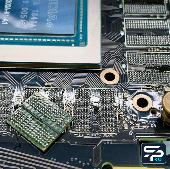 Ремонт видеопамяти VRAM Dell