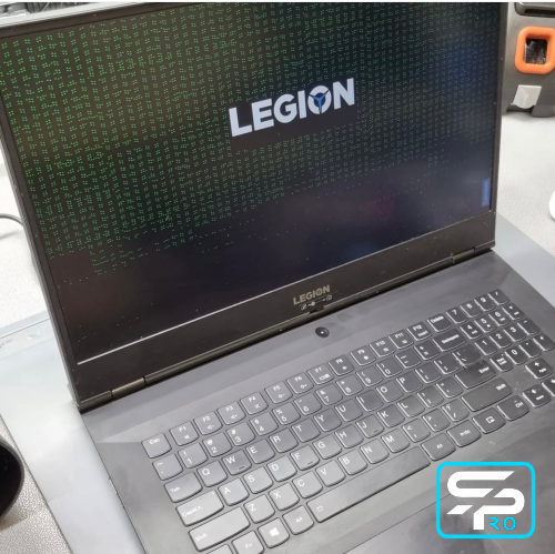 Lenovo Legion артефакты на экране