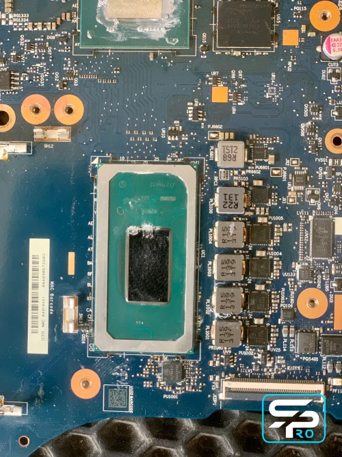 Lenovo Legion 5 реболлинг CPU включается но нет изобюражения