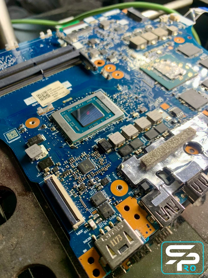 Lenovo Legion лабратория BGA ремонта замена CPU