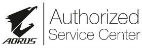 Authorized service center Gigabyte Aorus