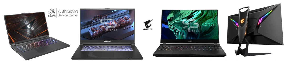 Сервисный центр Gigabyte | Ремонт ноутбуков AORUS