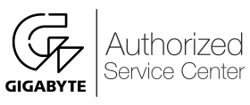 Authorized service center Gigabyte Aorus
