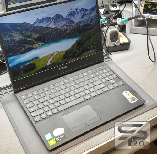 Lenovo Legion Y540 стабильно функционирует, загружается операционная система