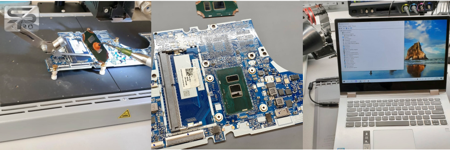 Ноутбук Lenovo Thinkbook полностью восстановлен и успешно прошел все тесты